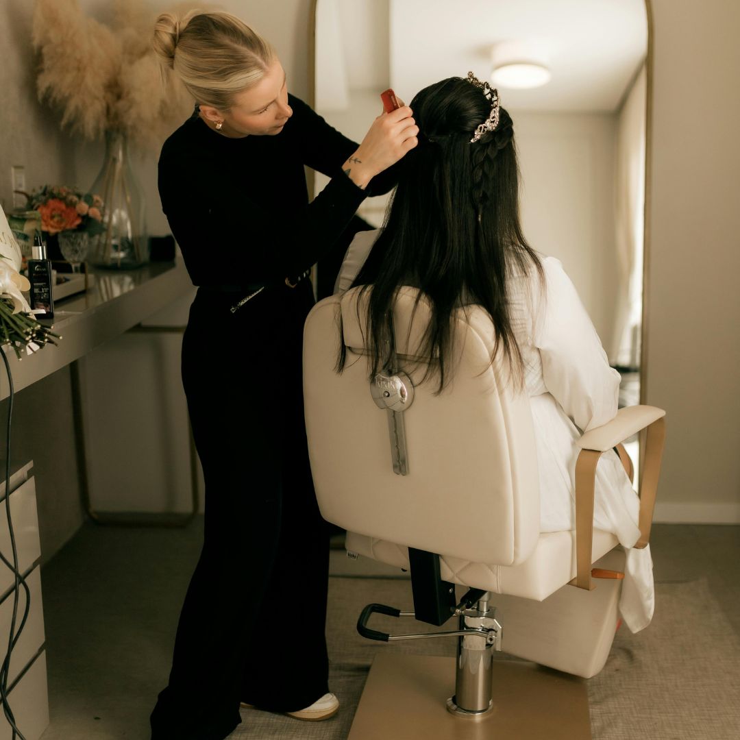 Inside Salon Julieth